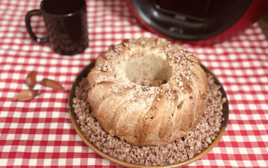 Bolo de Pinhão para assistir aos jogos da Copa no clima de festa junina!!